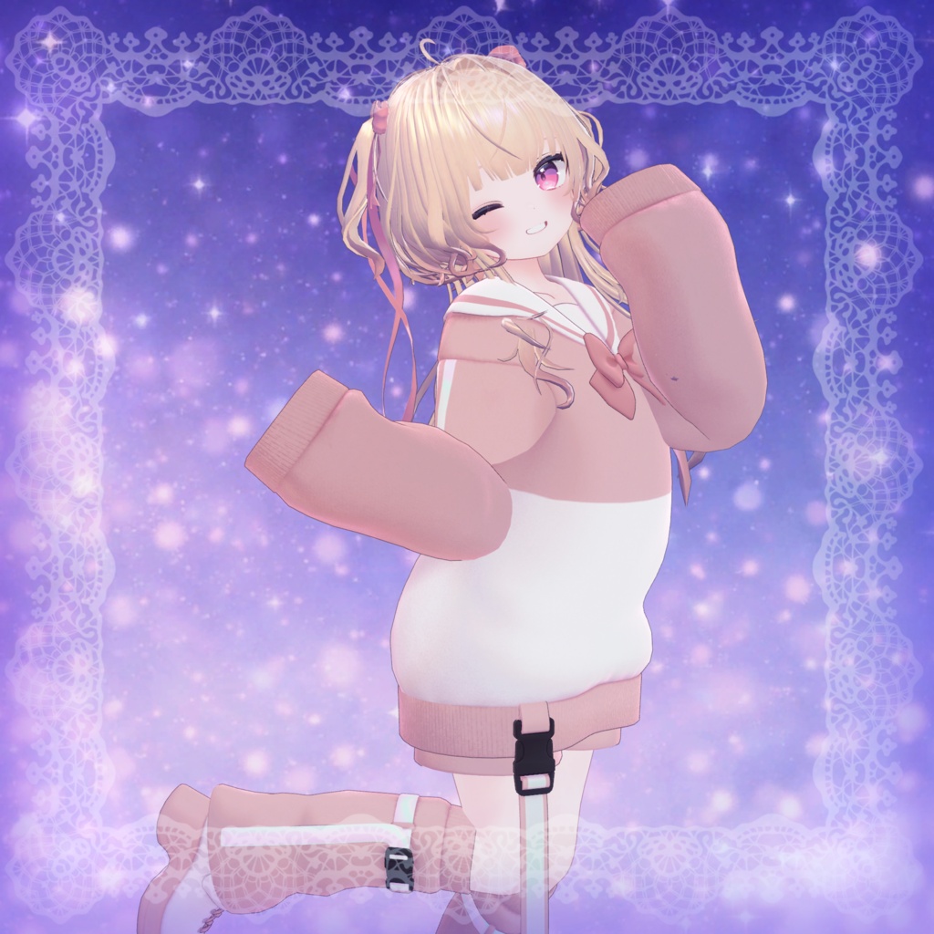 【16アバター対応】ふんわりまどろみヘア【セール中】