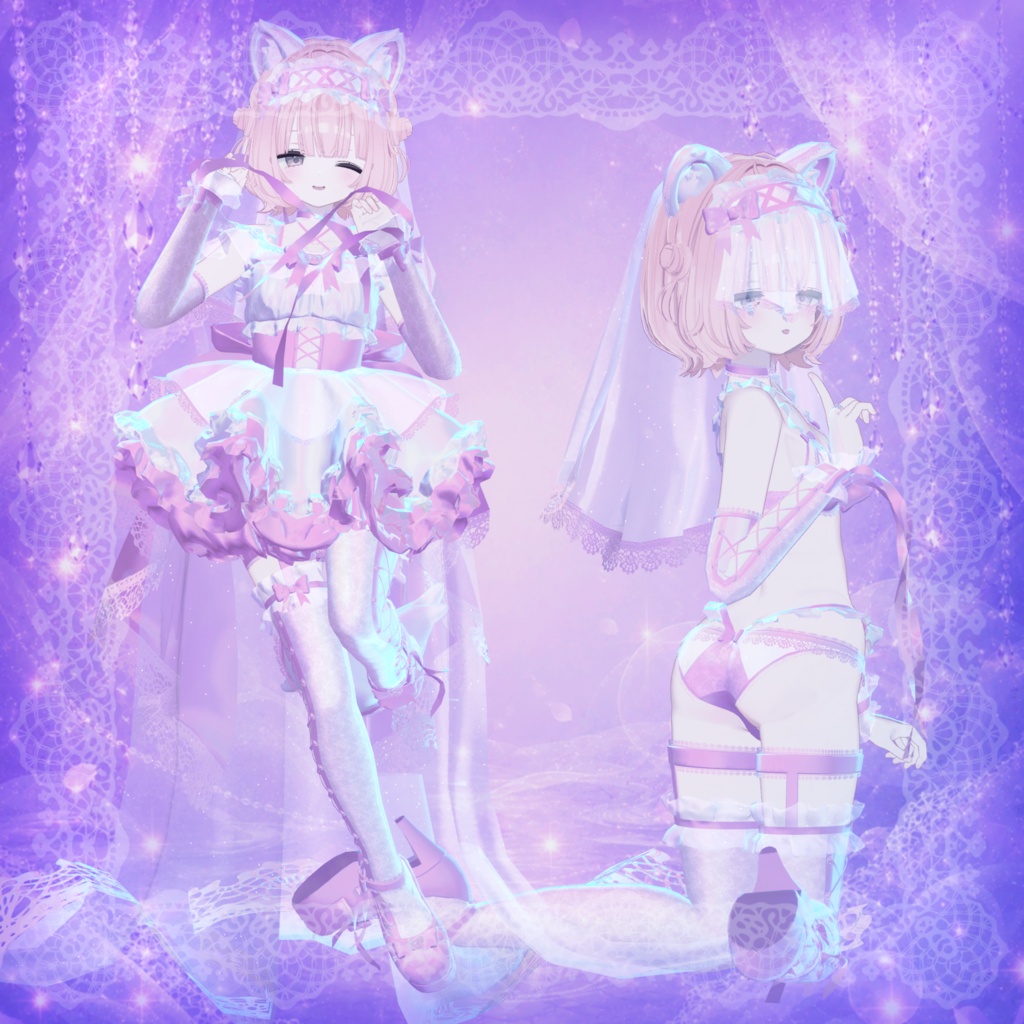 【14アバター対応】Sugary Bouquet【シュガリィ ブーケ】