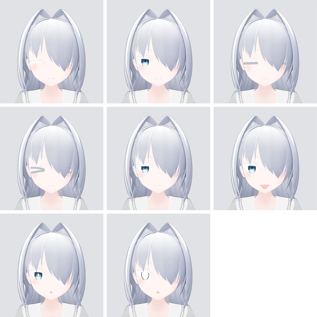 オリジナル3Dモデル「シェーラ」