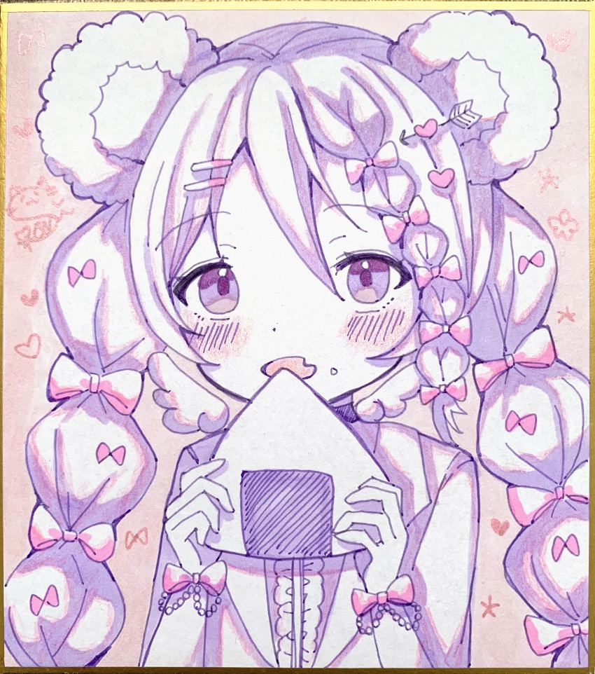 【原画色紙】むすびちゃん