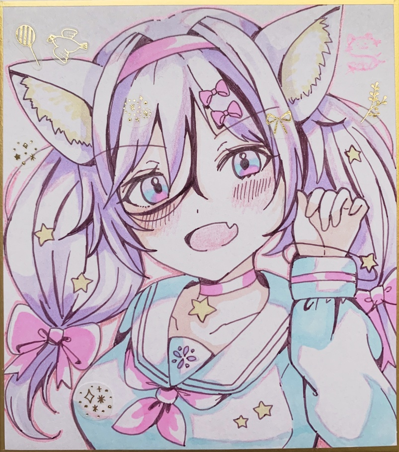 【原画色紙】せらちゃん
