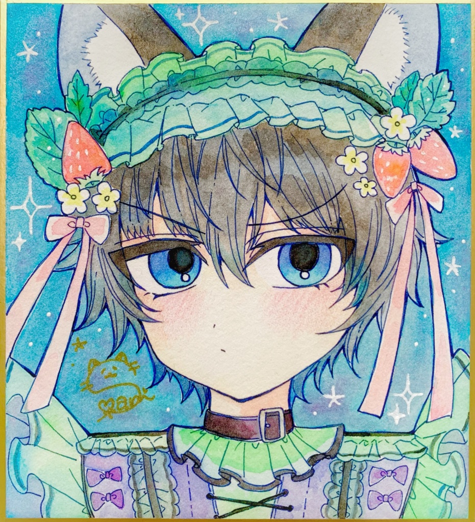 【原画色紙】ろとくん