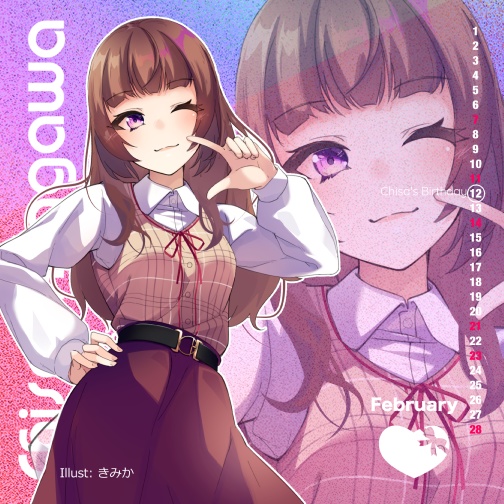 CUE!同人バースデーカレンダー2021