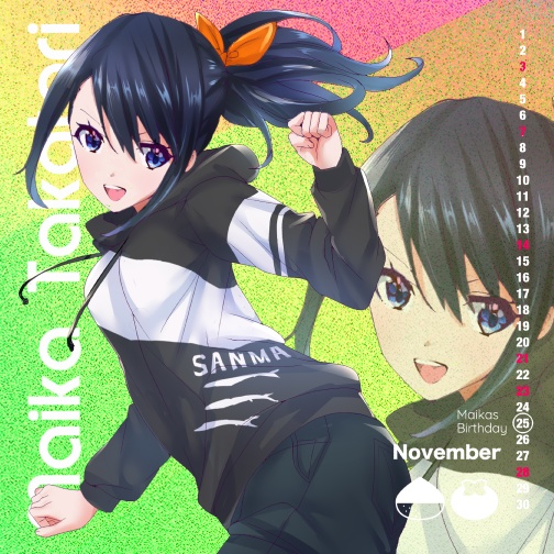 CUE!同人バースデーカレンダー2021