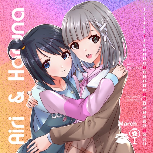 CUE!同人バースデーカレンダー2021