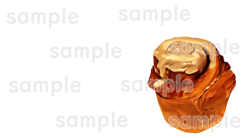 PC壁紙　シナモンロール