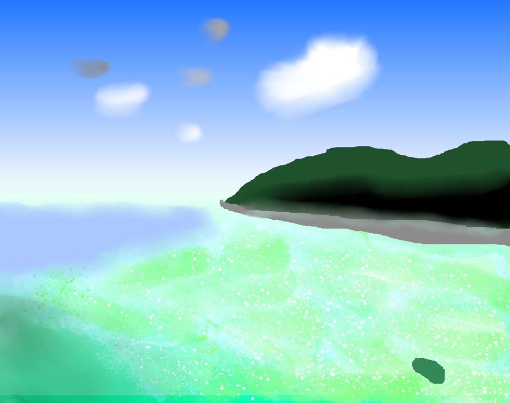沖縄の海　The sea in Okinawa