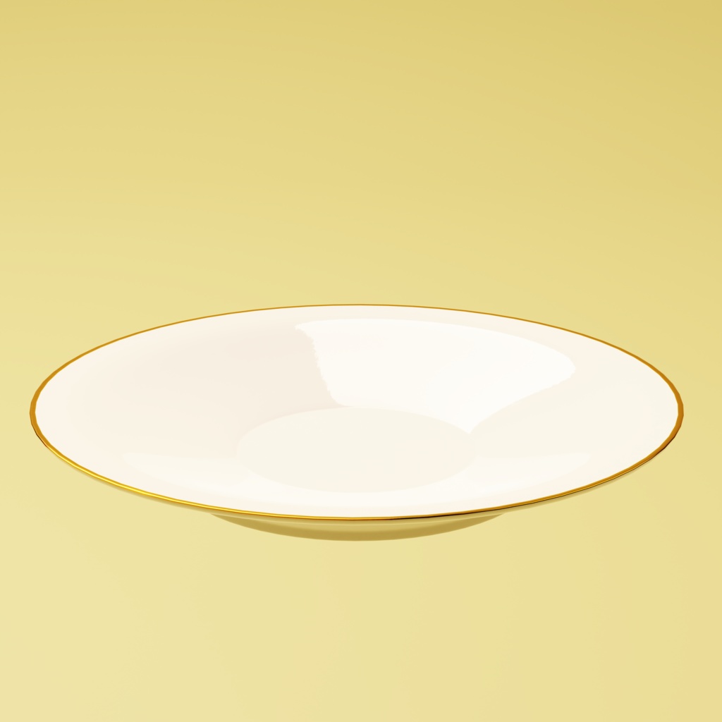 【無料配布】チョコケーキとティーカップ&ソーサーセット