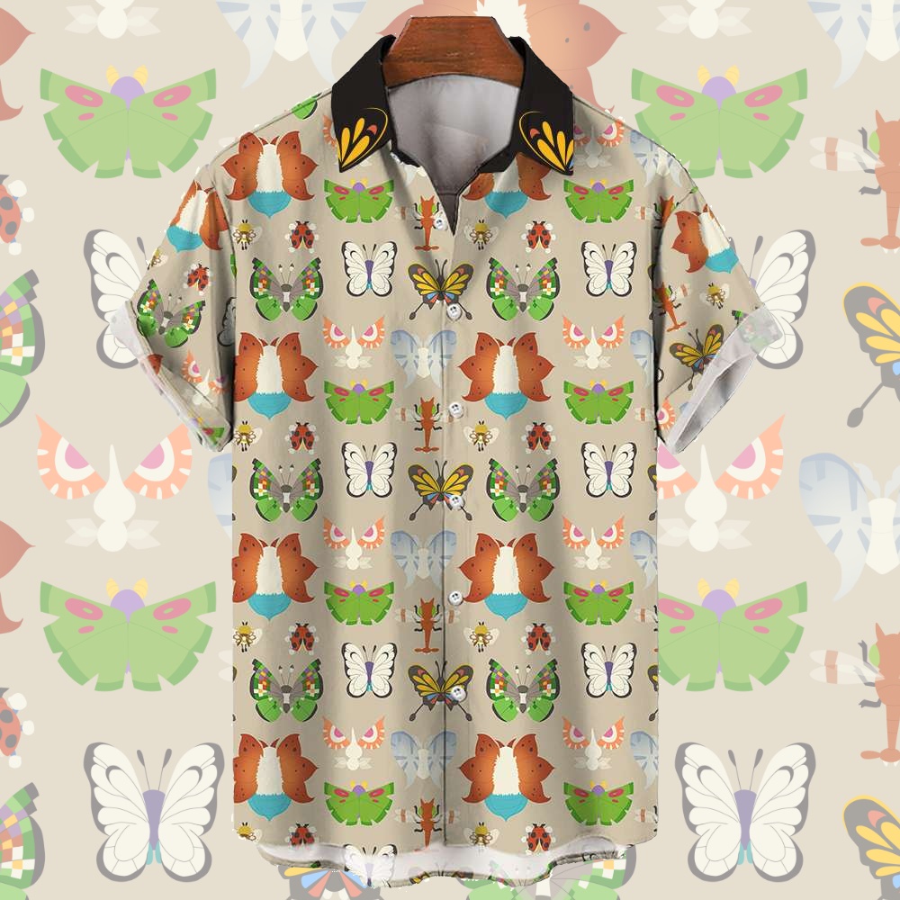 ポケモンむしタイプのシャツ