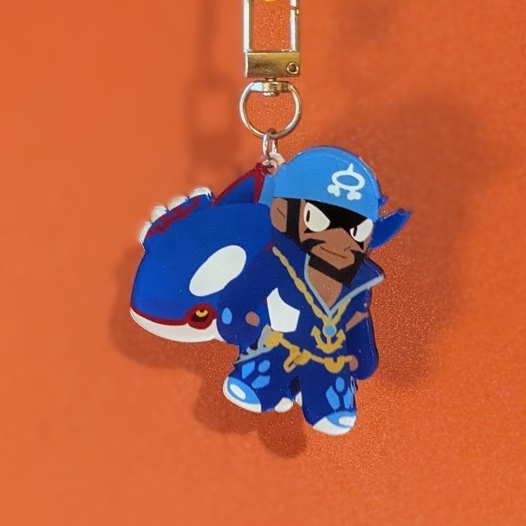 アオグル アクリルキーホルダー