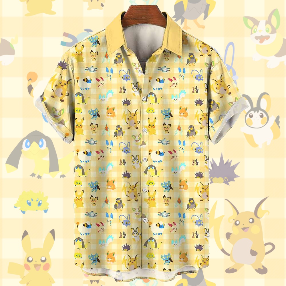 ポケモンでんきタイプのシャツ