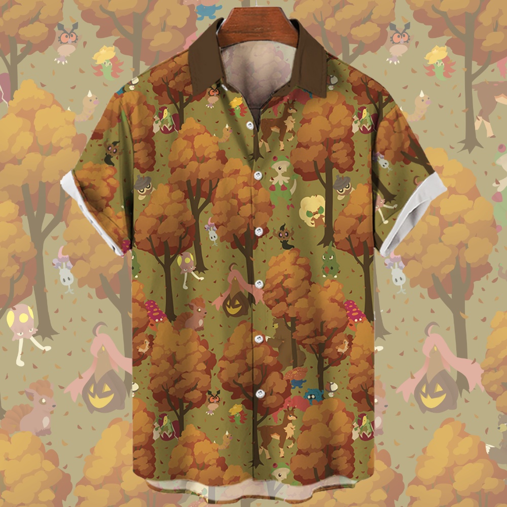 ポケモンの秋のシャツ