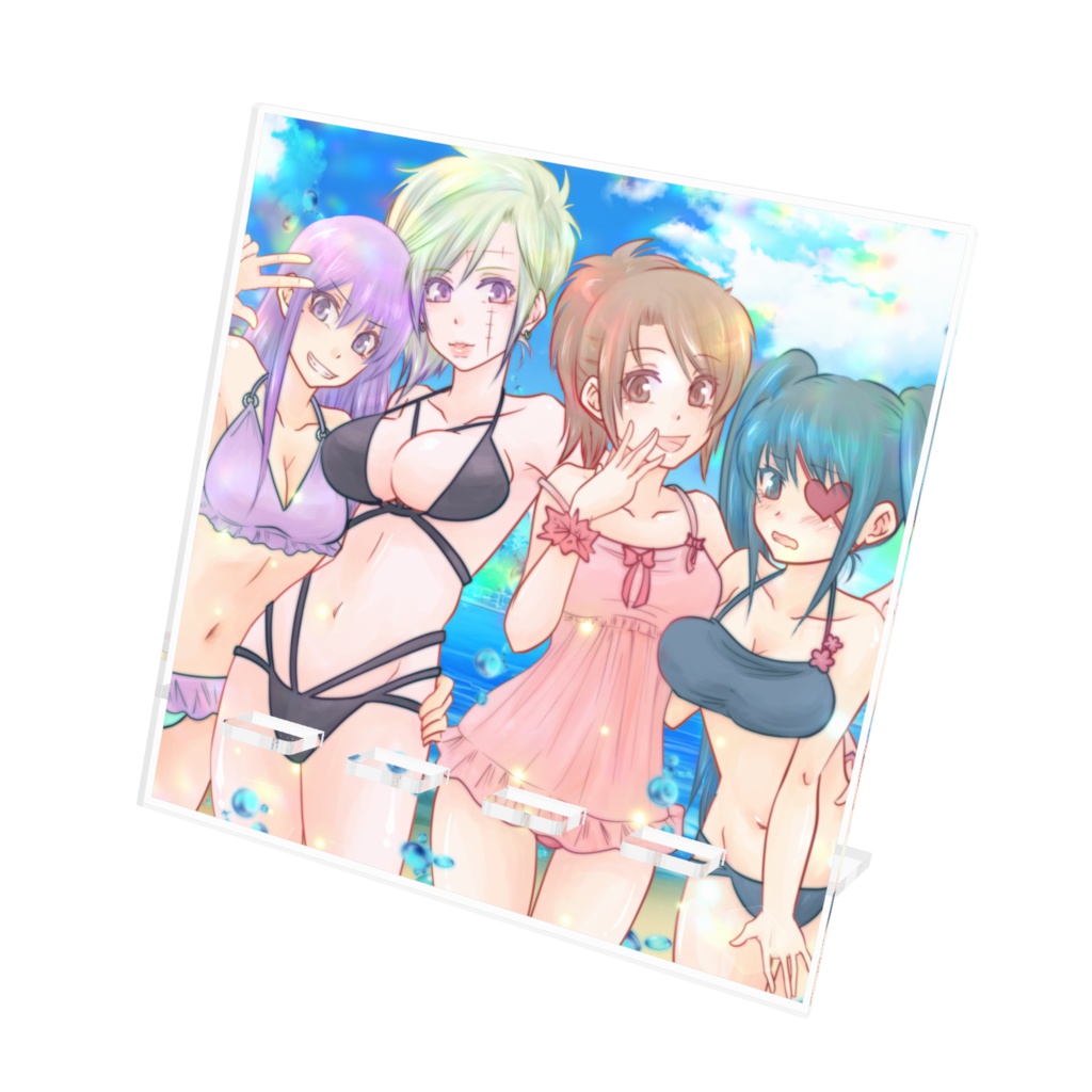 DP水着アクリルスマホスタンド