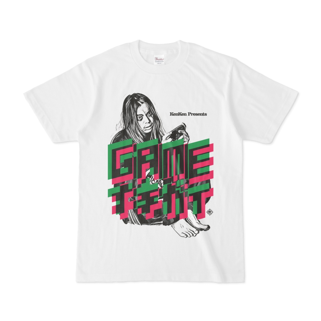 T-shirt "GAMEイキガイ" WHGRPK