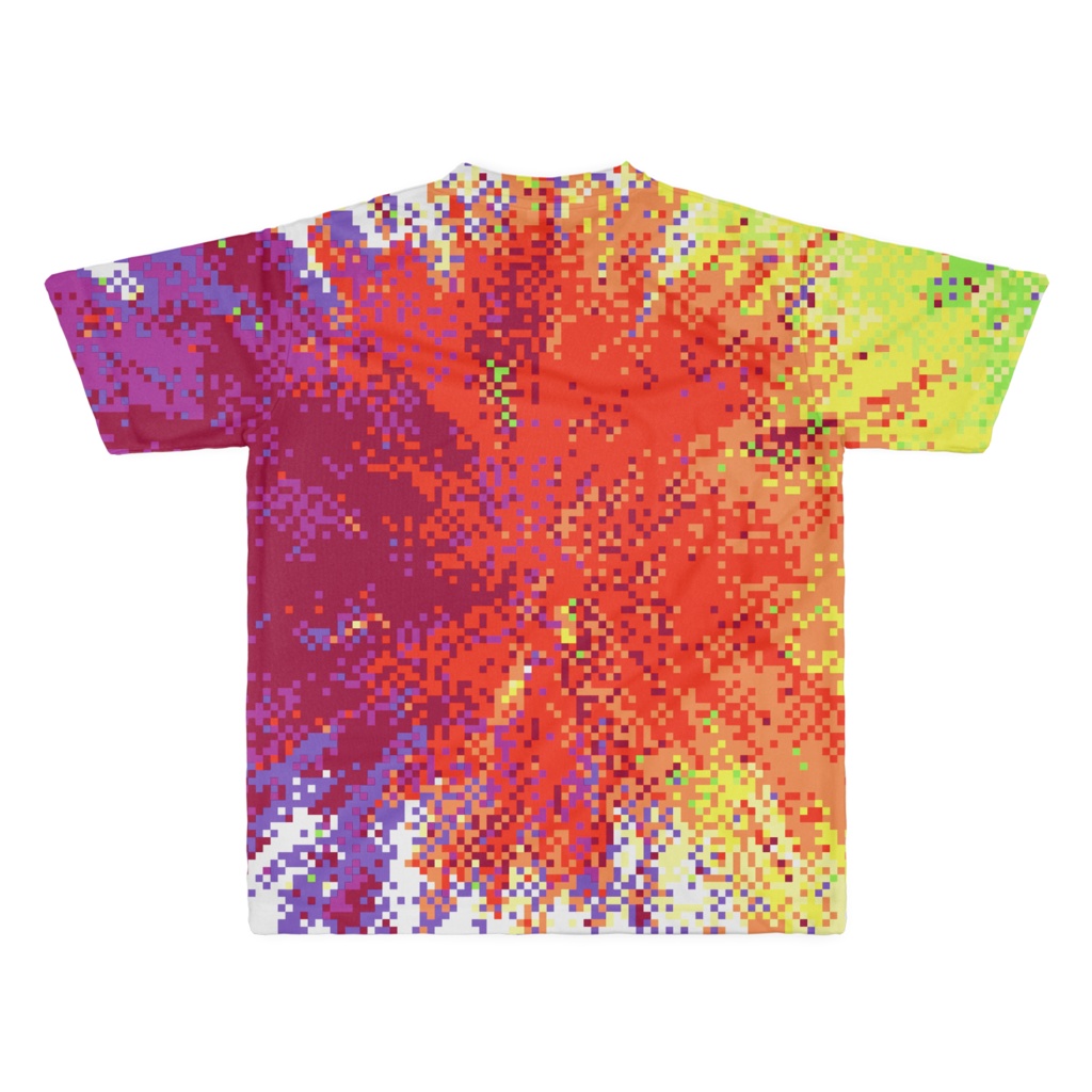 T-shirt "魔印 8-bit EXPLOSION" フルグラフィック T-shirt "魔印 8-bit EXPLOSION" フルグラフィック VC
