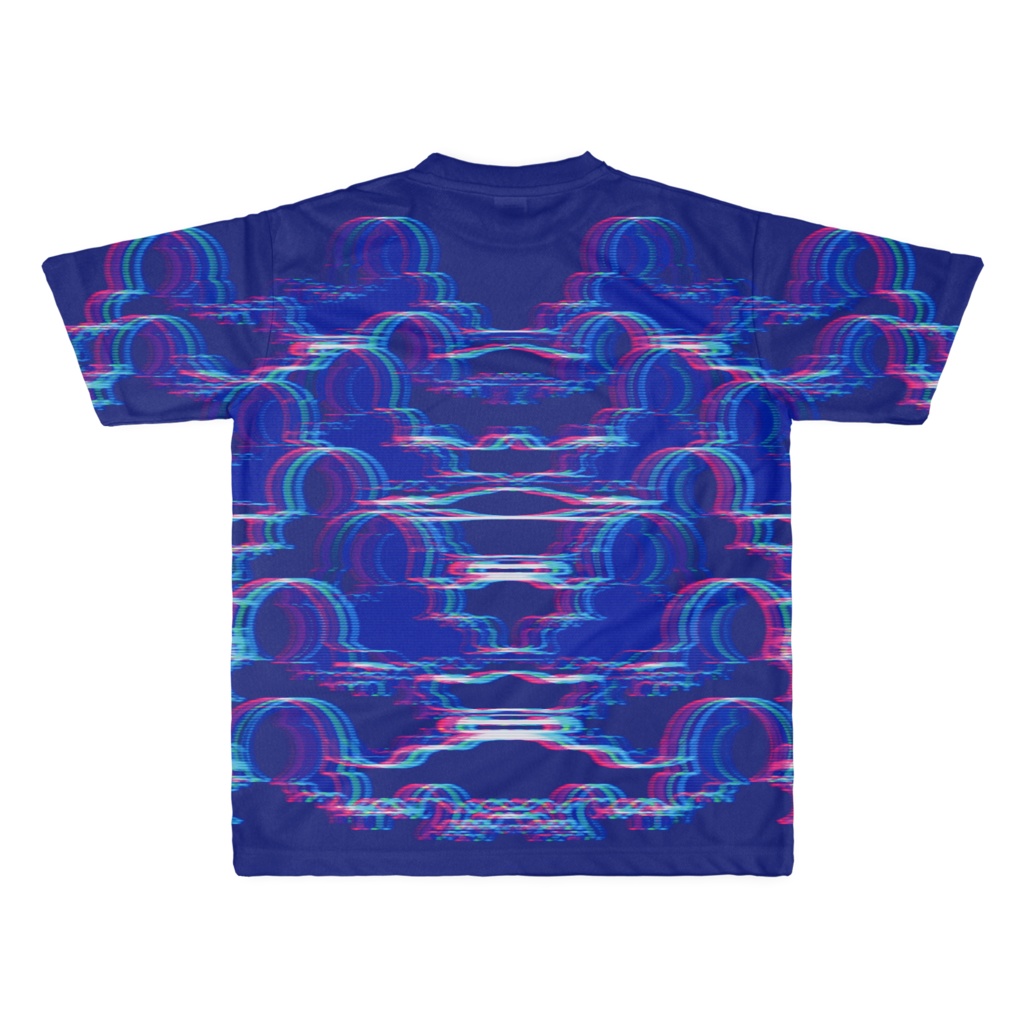 T-shirt "BASS HERO SMOKE" フルグラフィック NV