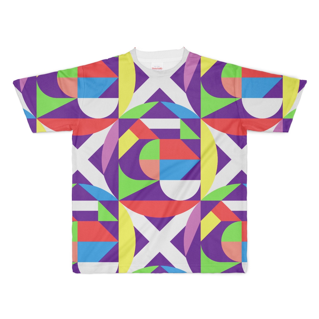 T-shirt "BLOCK VC" フルグラフィック WHVC