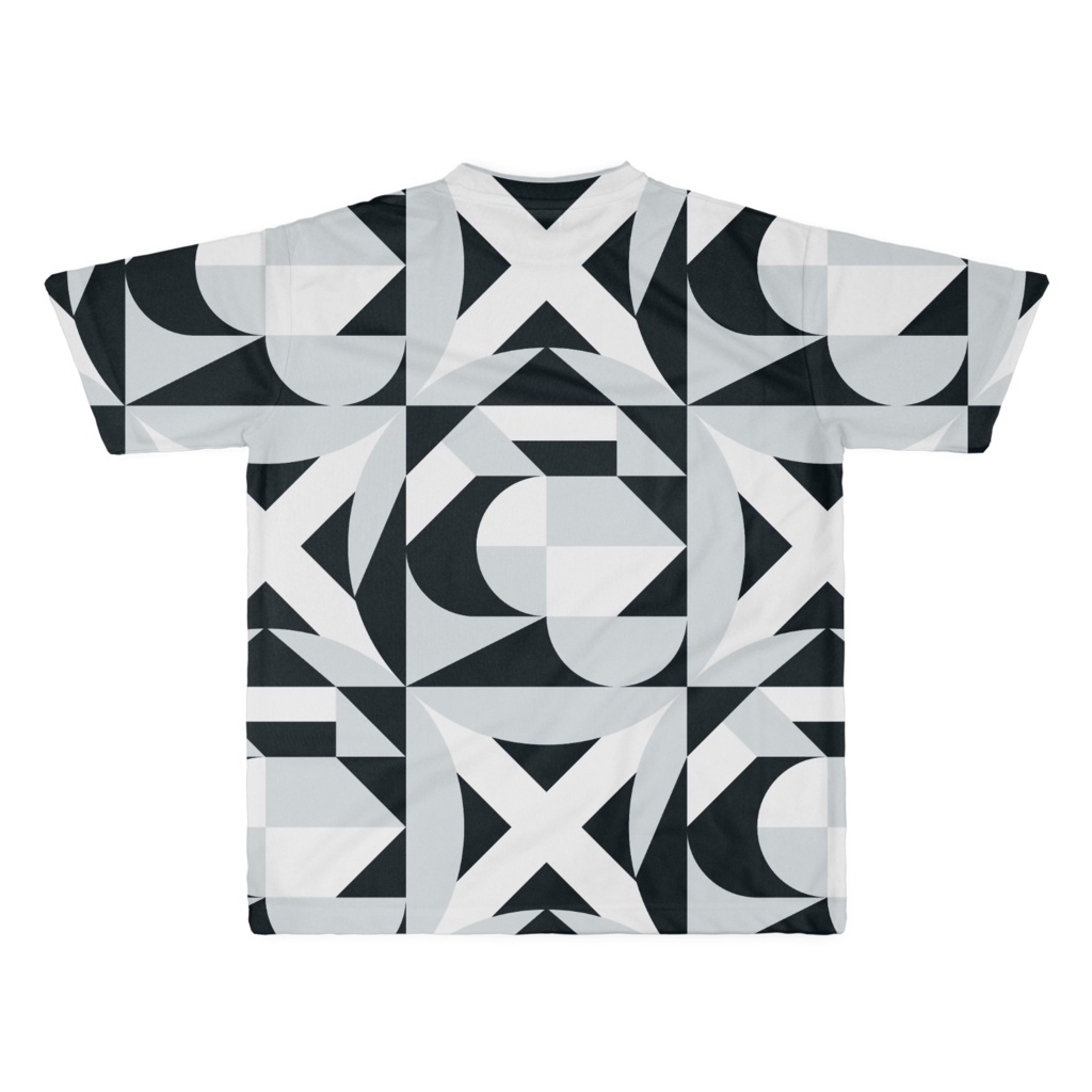 T-shirt "BLOCK" フルグラフィック WHGYBK