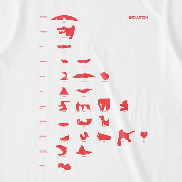 T-shirt "魔印 EVOLUTION" WHRD