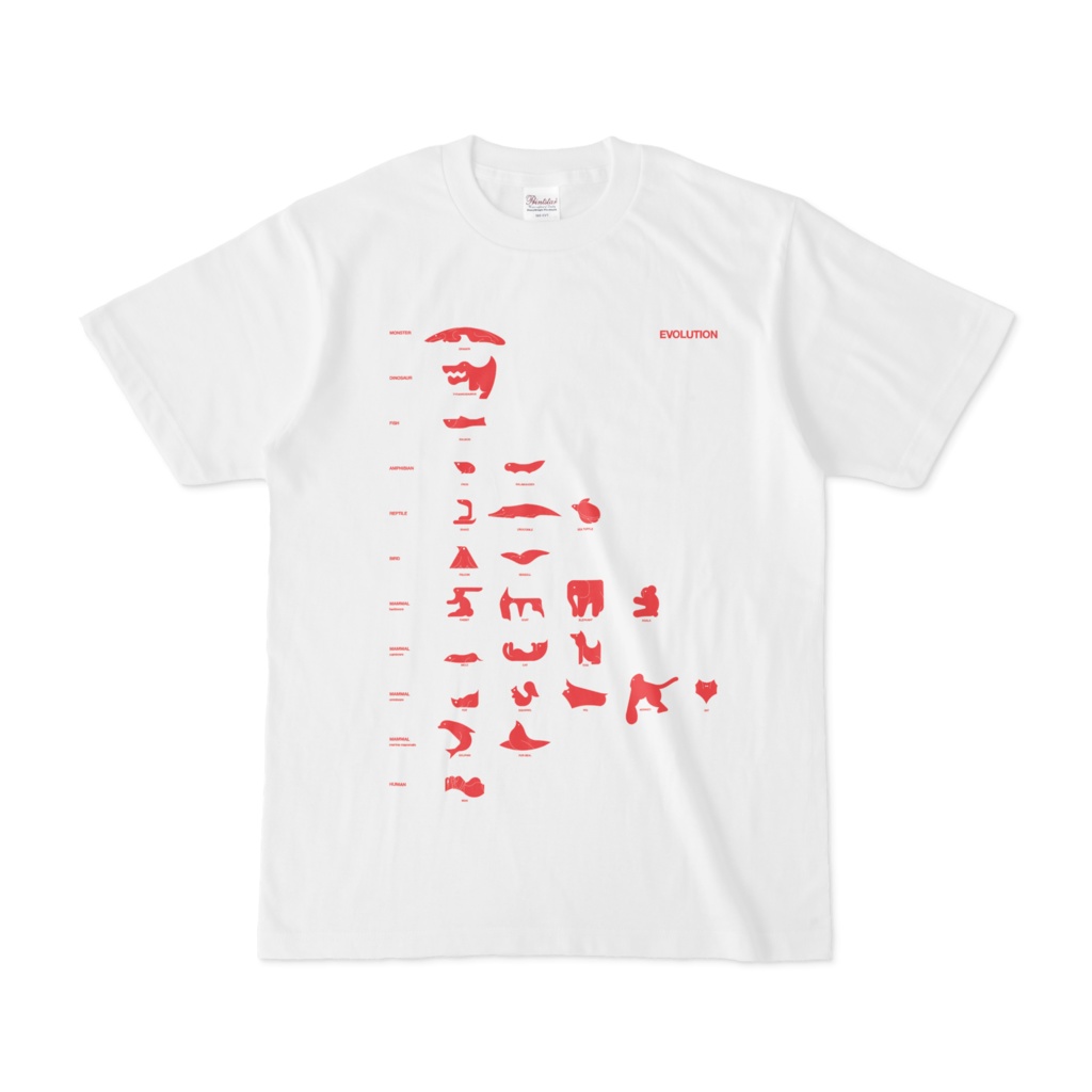 T-shirt "魔印 EVOLUTION" WHRD
