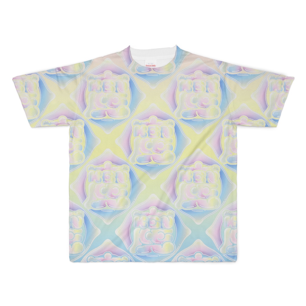 T-shirt "魔印 JELLY" フルグラフィック SHABON VC