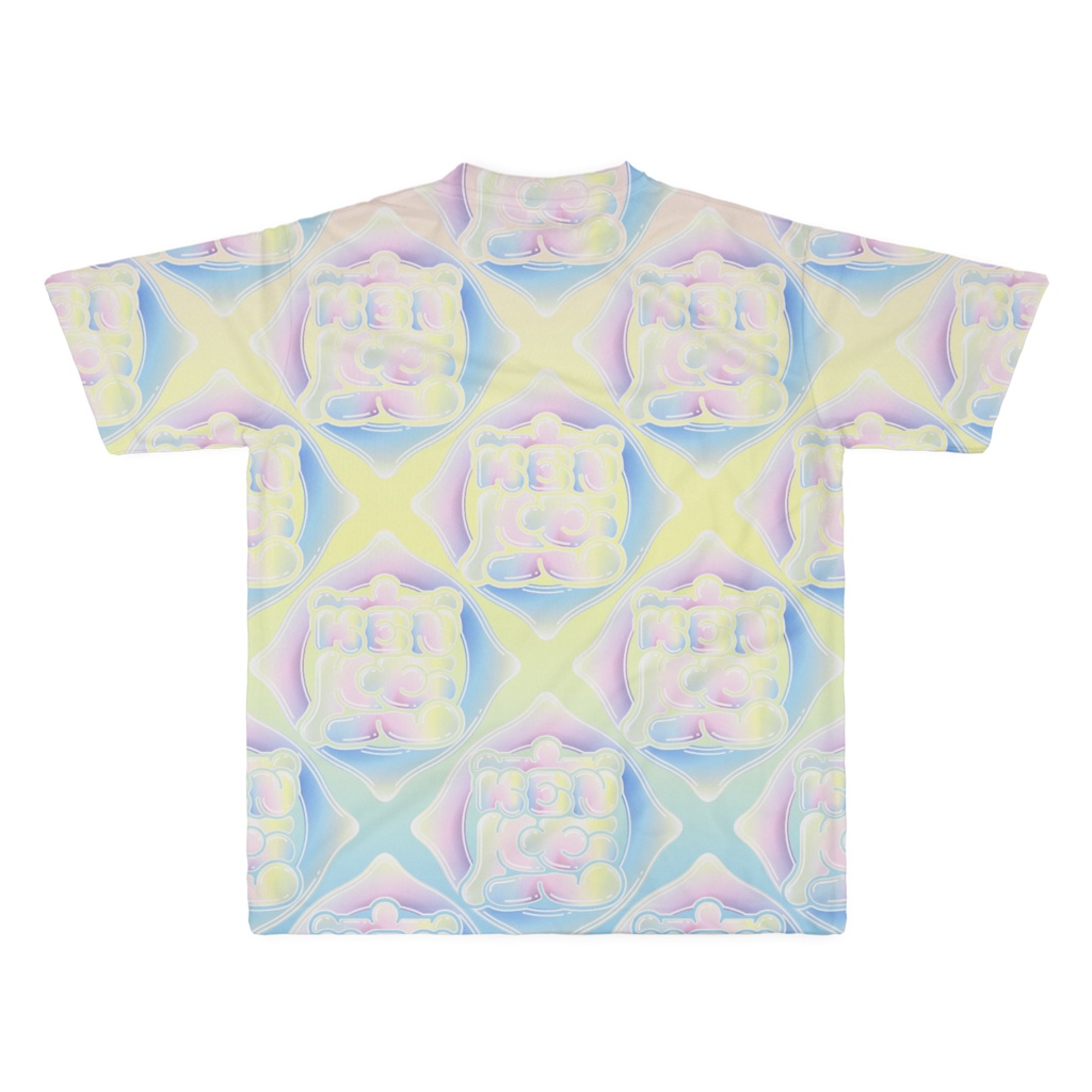 T-shirt "魔印 JELLY" フルグラフィック SHABON VC