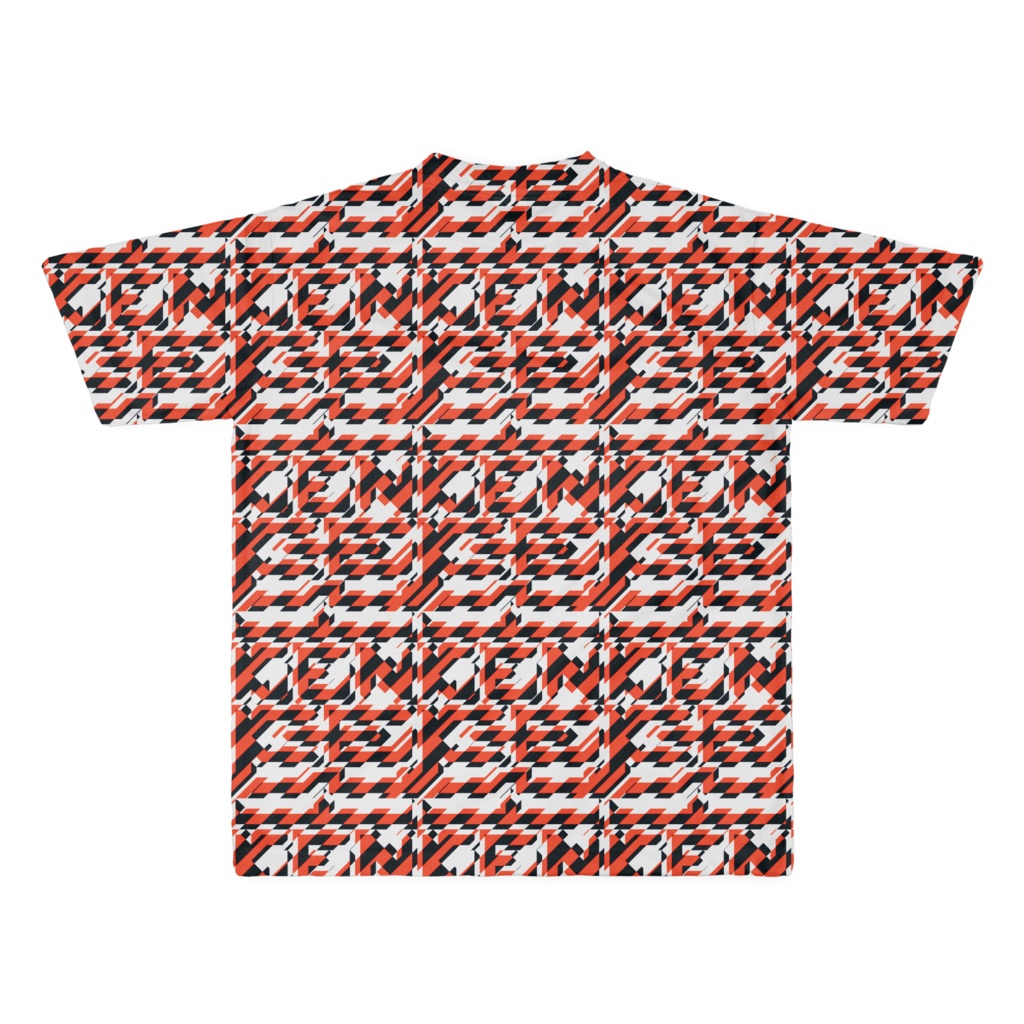 T-shirt "魔印 SQUARE" フルグラフィック RDBK