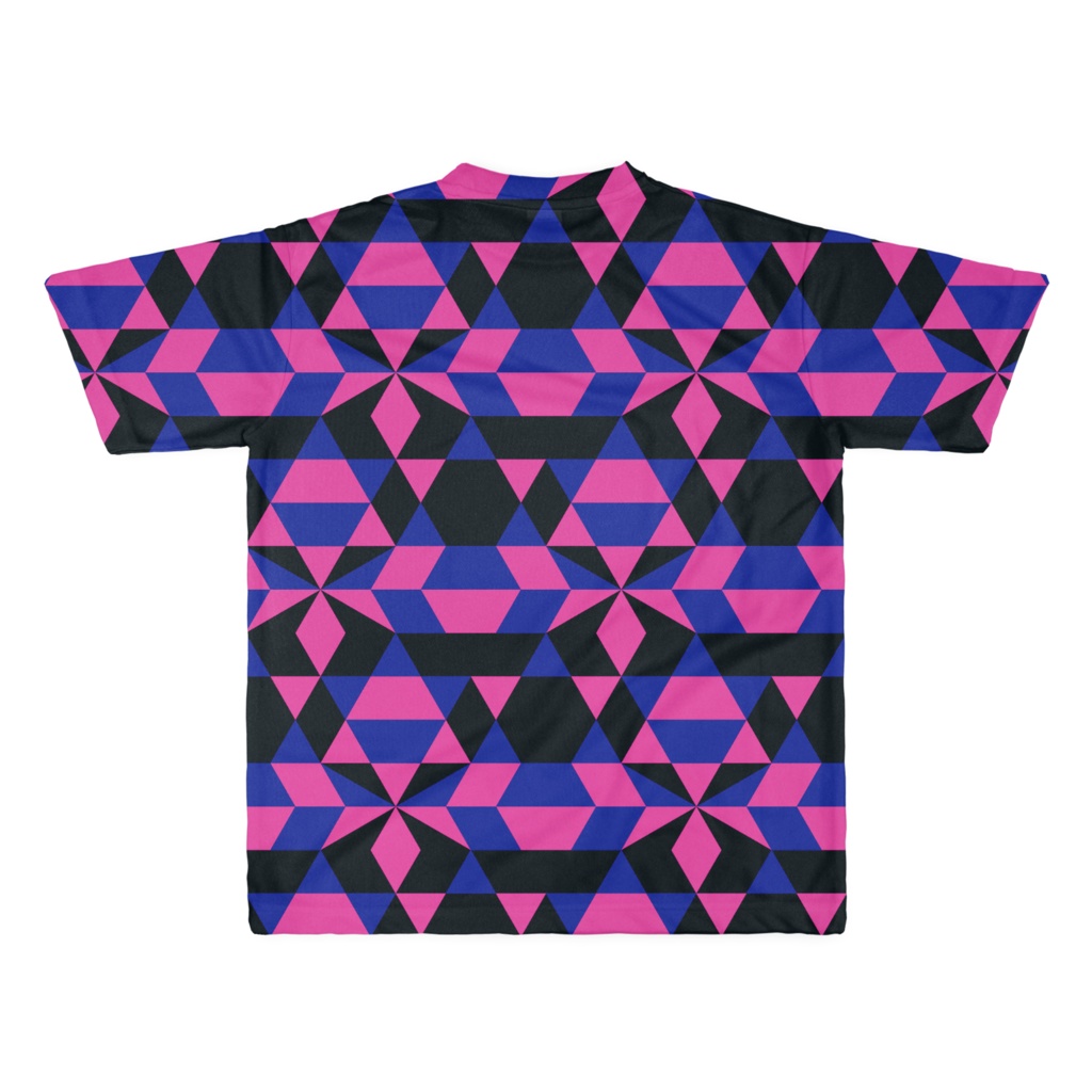 T-shirt "MUSIC" フルグラフィック BKBLPK