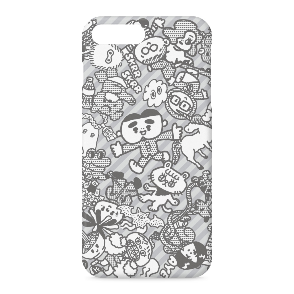 iPhoneケース・はいいろ