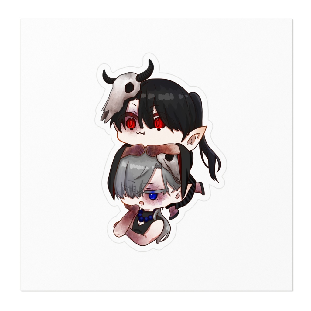 牛頭馬頭ステッカー