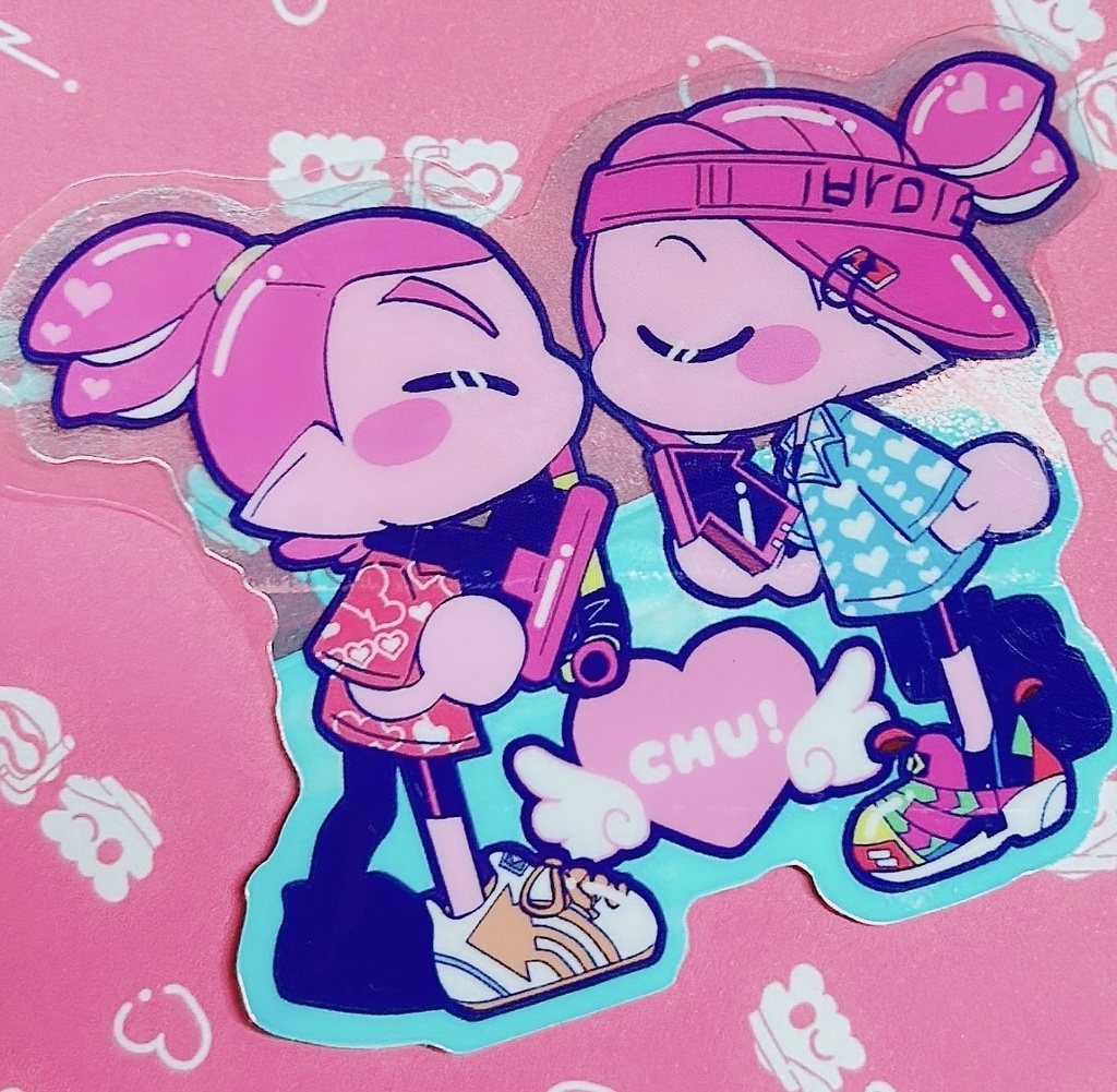 CHU!ステッカー