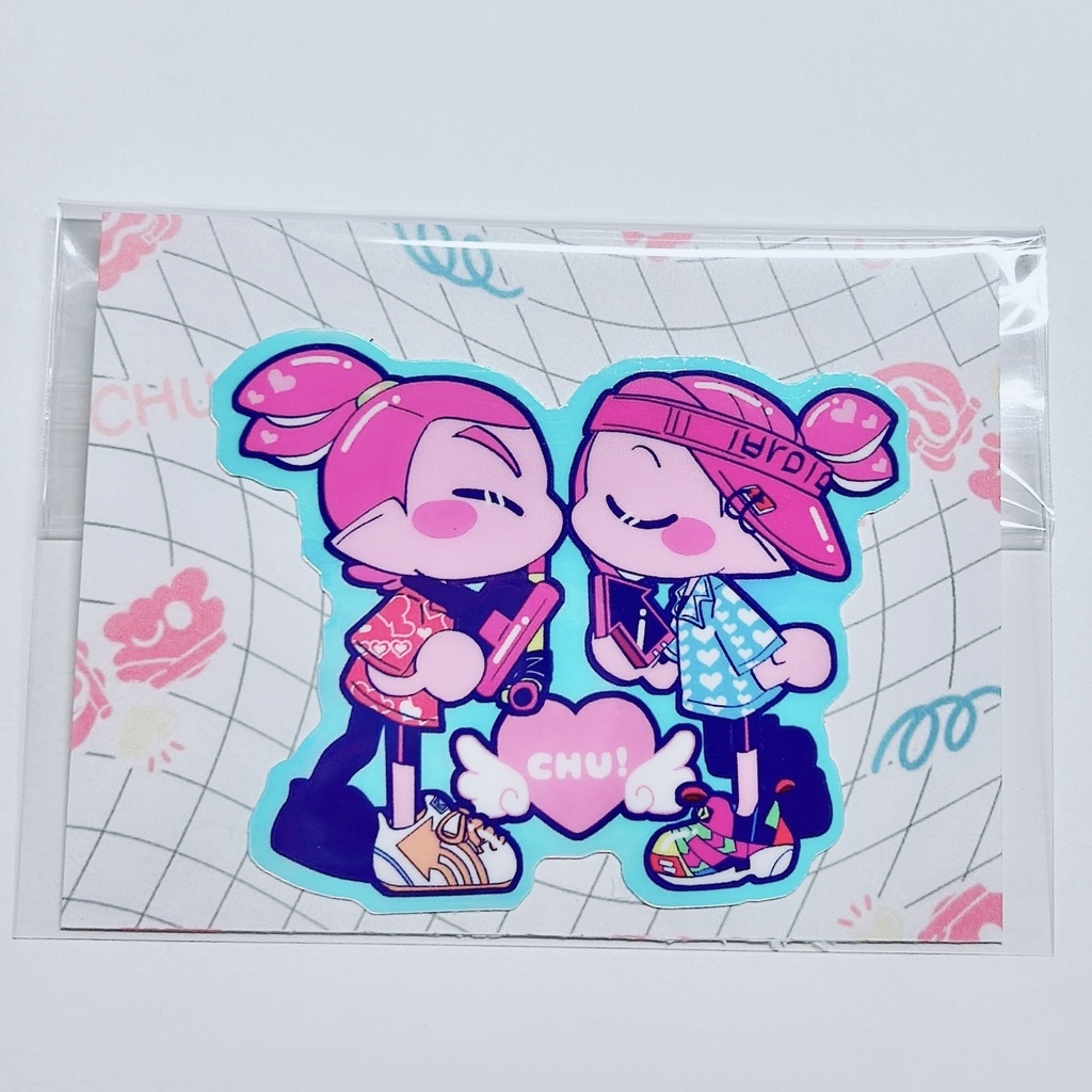 CHU!ステッカー