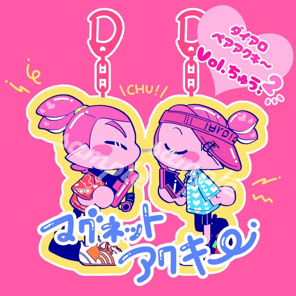 ダイアロマグネットアクキー
