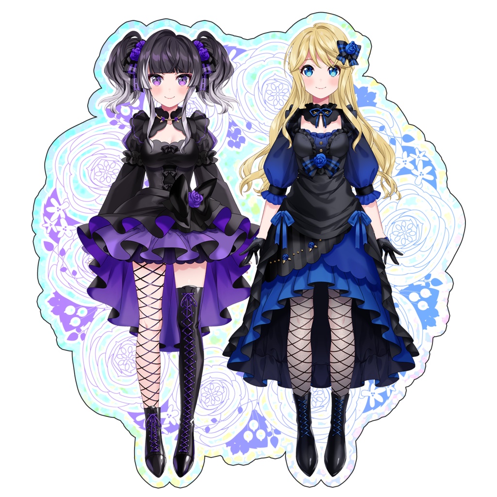 麻倉姉妹ステッカー3枚セット