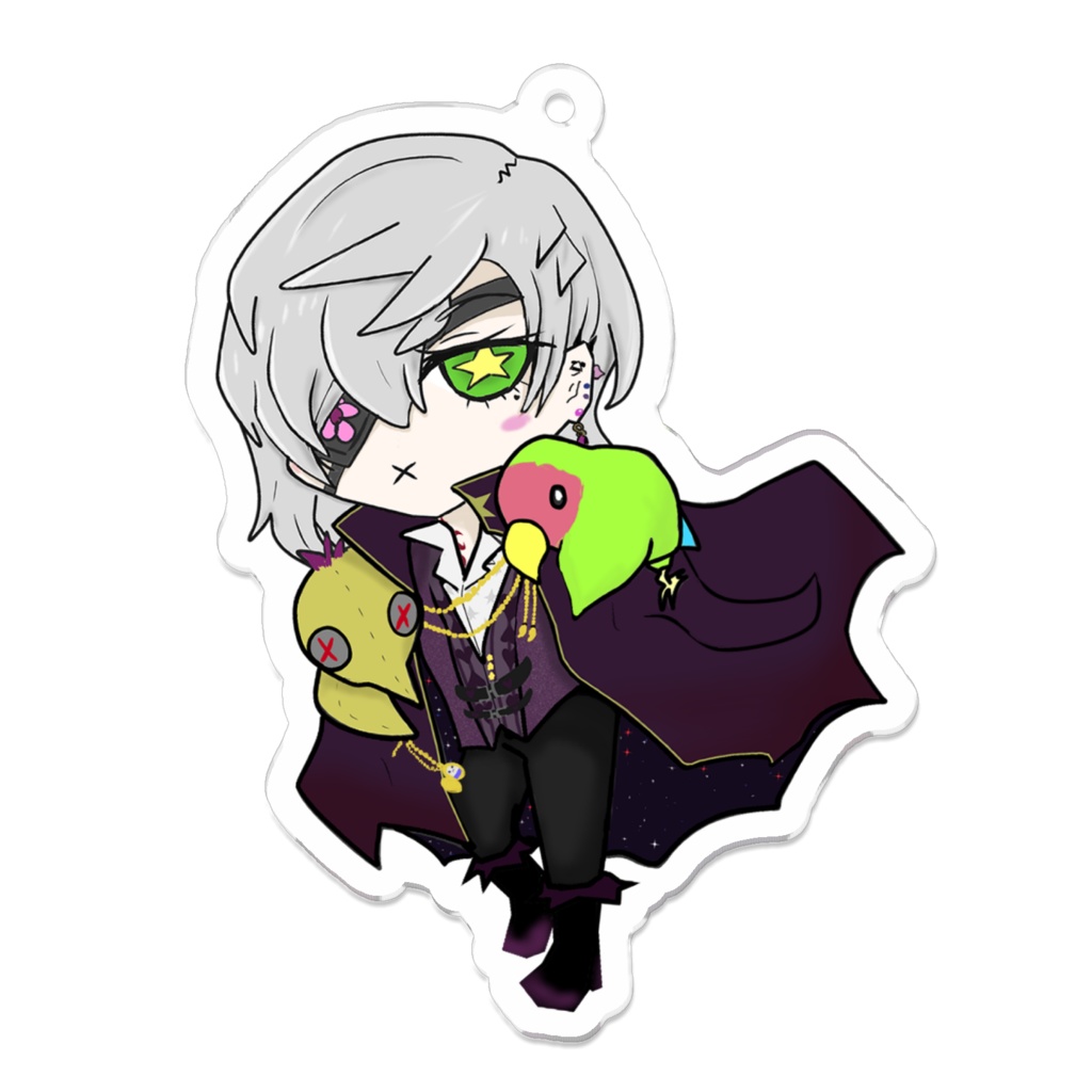 蜜鳥ピヨンアクリルキーホルダー