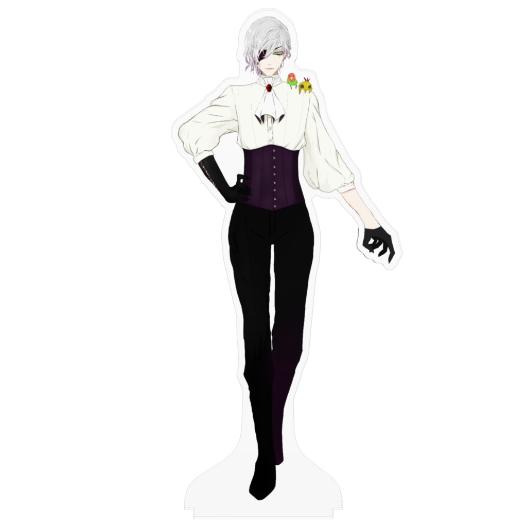 蜜鳥ピヨンアクリルフィギュア【見たまんまのアレ】