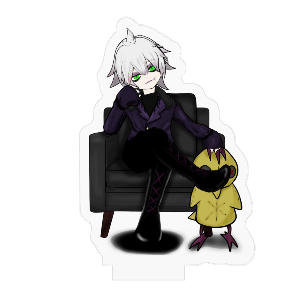 レヴィアが椅子に座ってるやつアクリルフィギュア