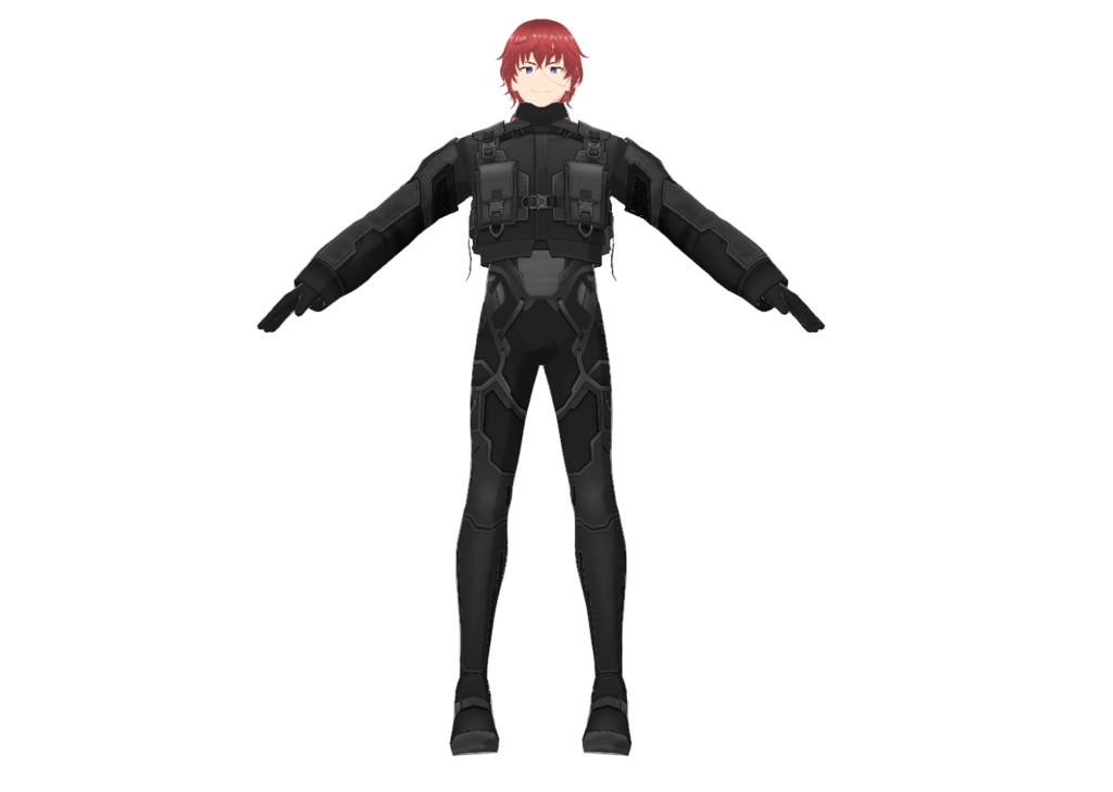 【戦闘員：男】3Ⅾキャラクター - Ｄaira制作部 - 4/4