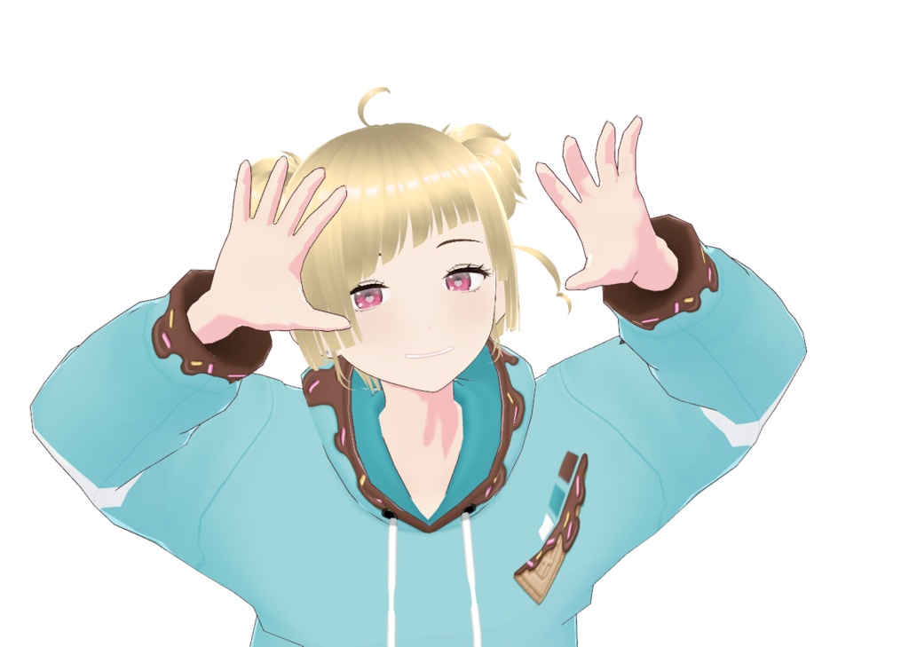 【ケーキ女子】3Dキャラクター - Ｄaira制作部 - 2/4