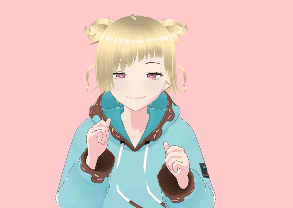 【ケーキ女子】3Dキャラクター