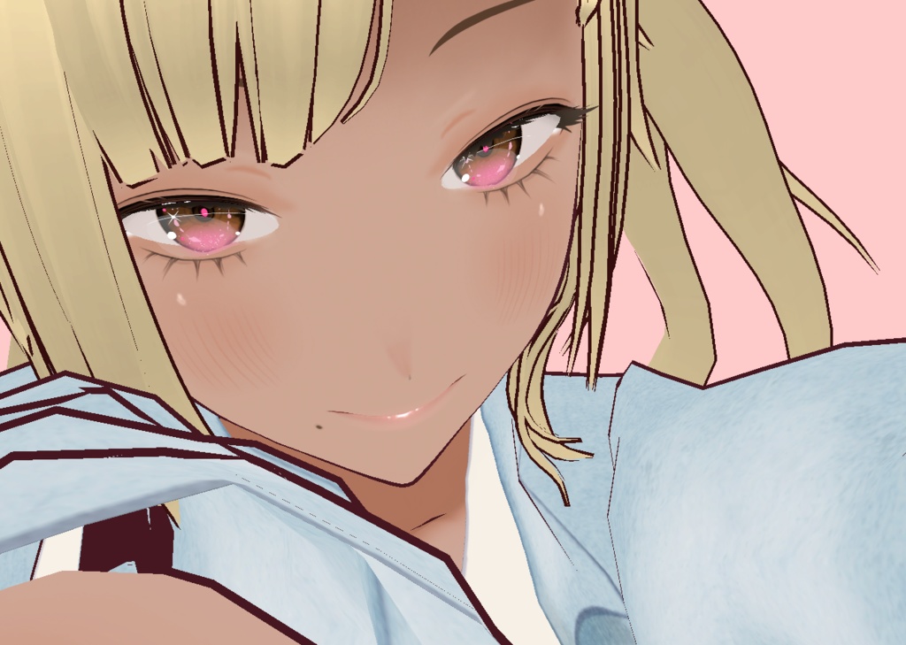 【褐色女子】3Ⅾキャラクター