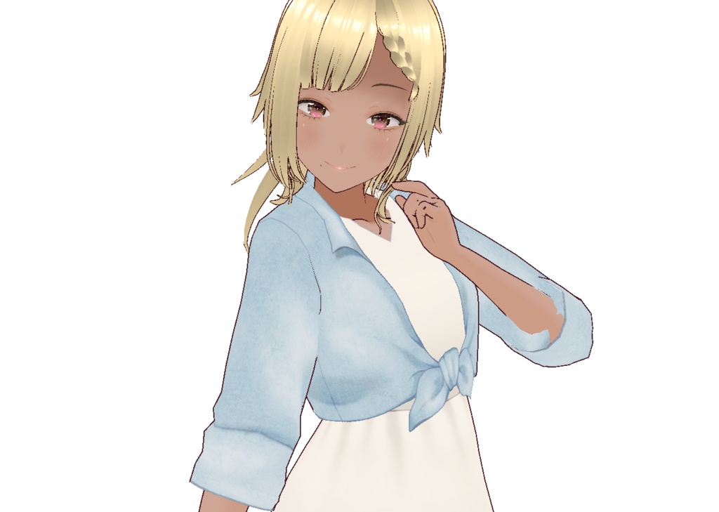 【褐色女子】3Ⅾキャラクター - Ｄaira制作部 - 2/4