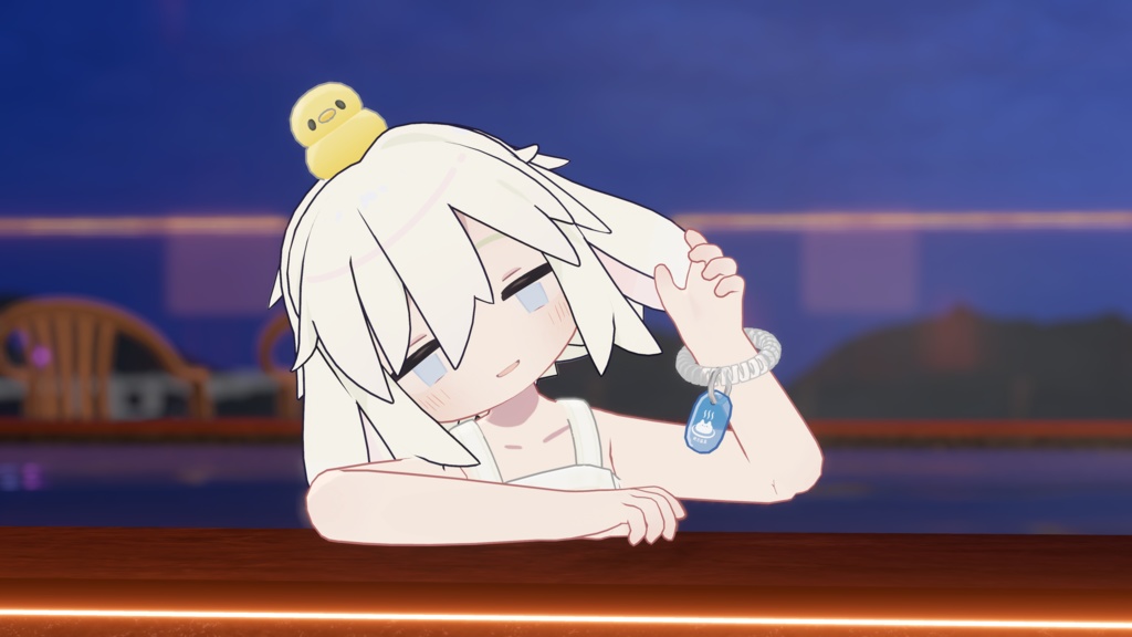 【衣装・小物セット】みんなの湯浴み着セット【7アバター+まめふれんず対応】