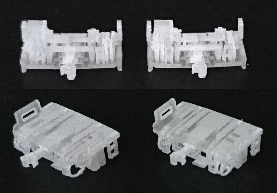 TM 03系 先頭部床下パーツ (2編成分)
