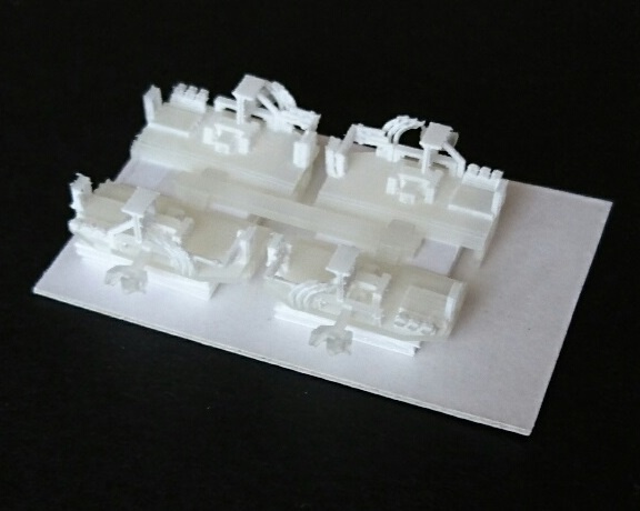 TB 8000系 先頭部床下パーツ 原型タイプ(2編成分)