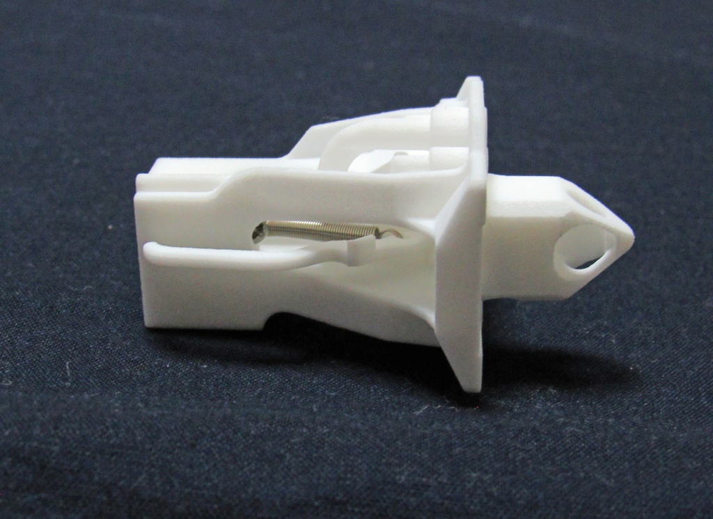 密着式連結器 ミニチュアモデル (無塗装・解放ハンドル保持ギミックなし)