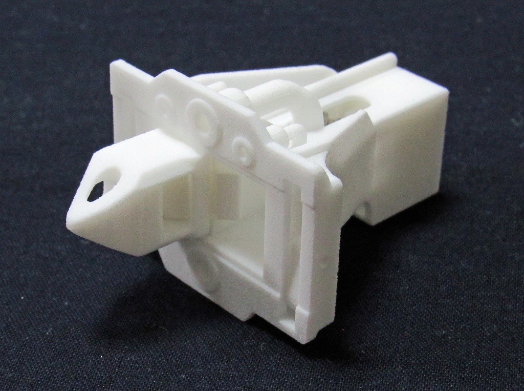 密着式連結器 ミニチュアモデル (無塗装・解放ハンドル保持ギミックなし)