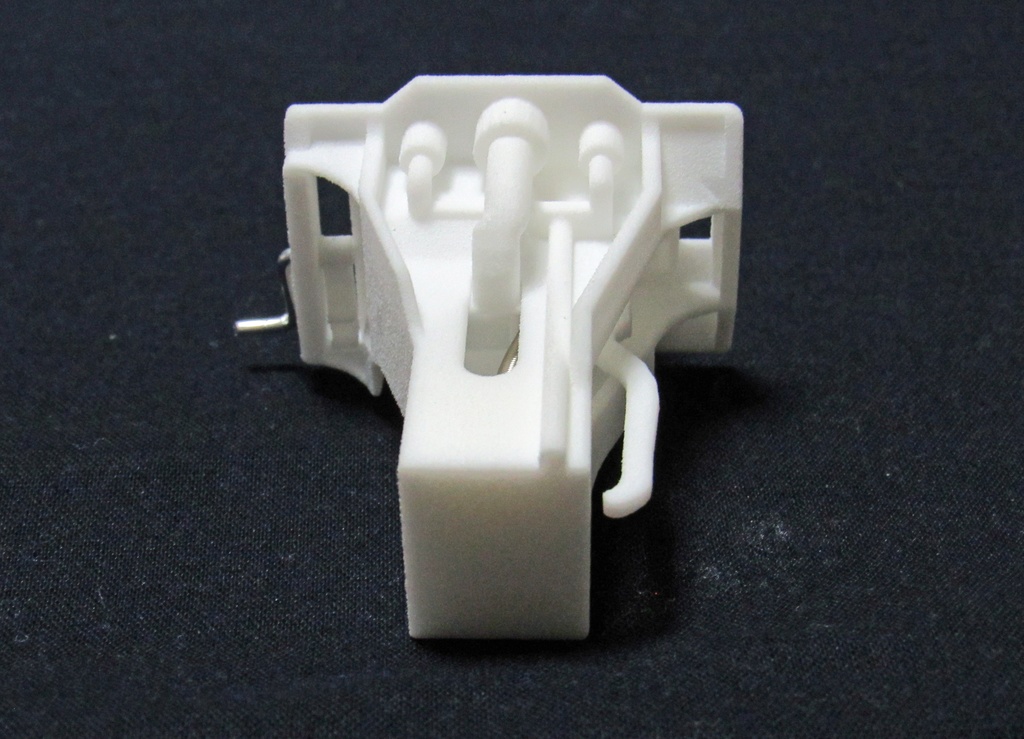 密着式連結器 ミニチュアモデル (無塗装・解放ハンドル保持ギミックあり)