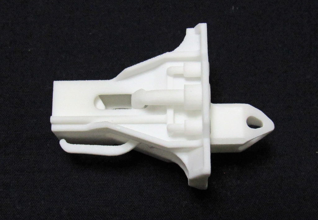 密着式連結器 ミニチュアモデル (無塗装・解放ハンドル保持ギミックあり)