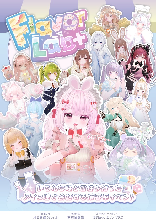 FlavorLab＋ ポスター